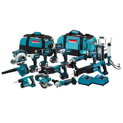 MAKITA LXT1500 18_VOLT LXT LITHIUM_ION CORDLESS 15_PIECE